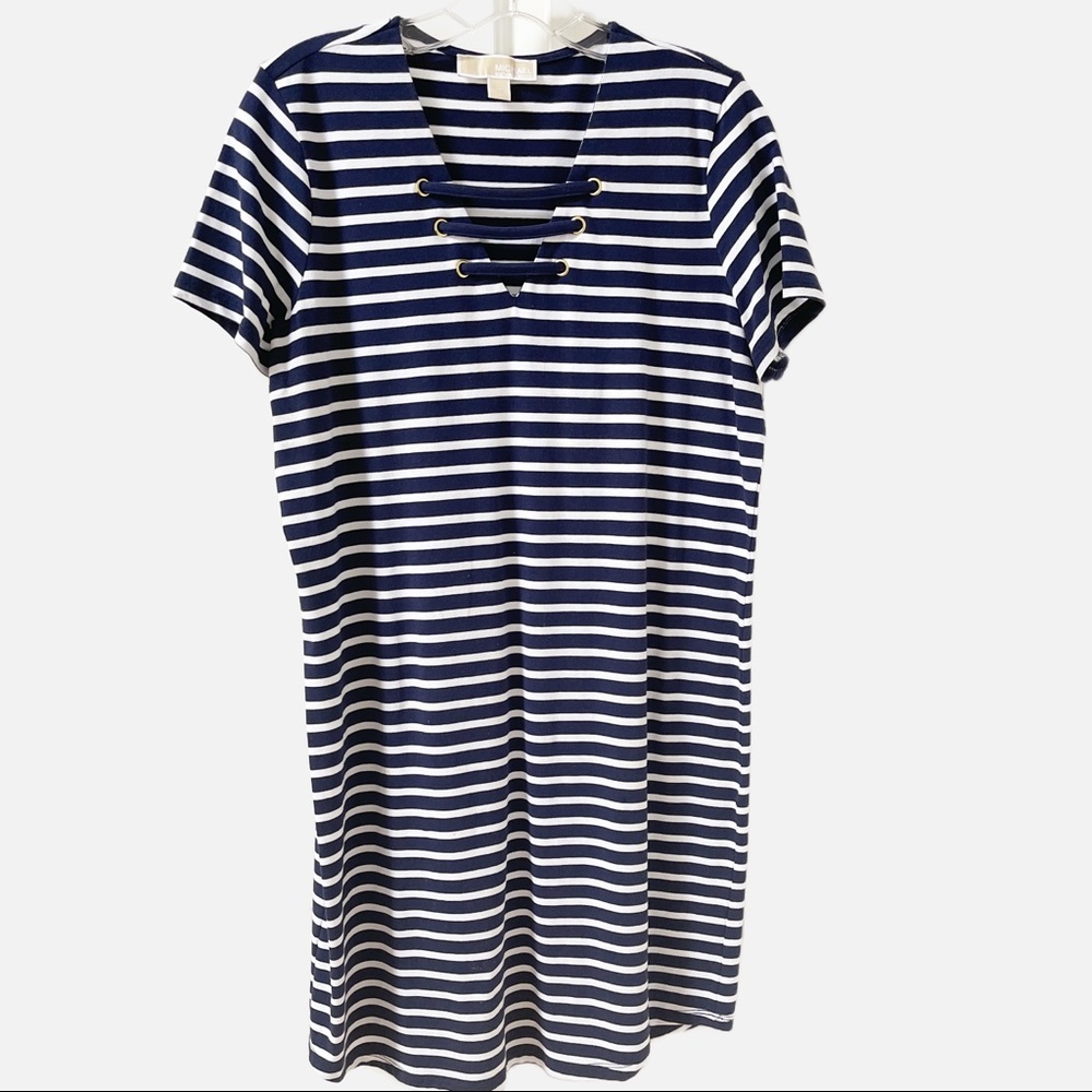 MICHAEL Michael Kors Sport Cotton T-Shirt Dress Size Medium